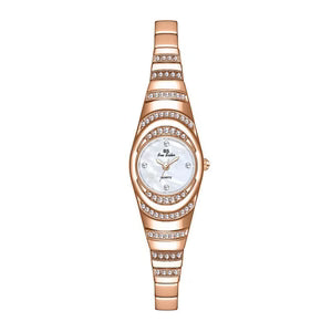 Ladies Gold Watch Diamond Wristwatch Female Fashion Bracelet Watches Women Full Diamond Watch