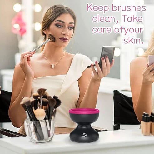 Makeup Brush Cleaner Machine - Electric Make up Brushes Cleaner Cleanser Professional Tool