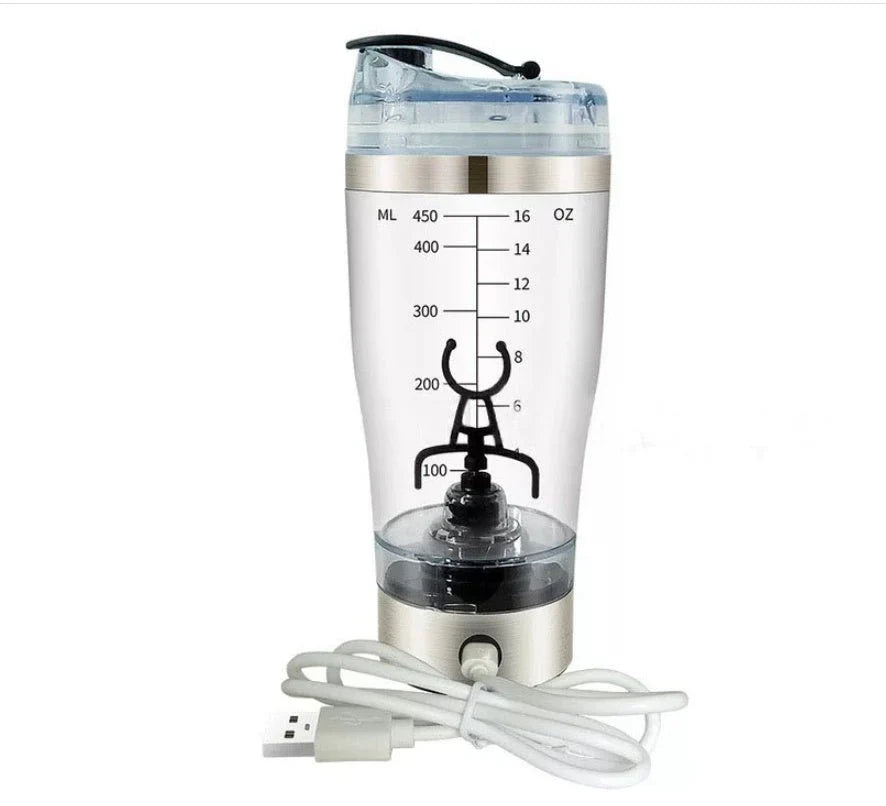 Electric Protein Shake Stirrer USB Shake Bottle Milk Coffee Blender.