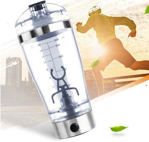 Electric Protein Shake Stirrer USB Shake Bottle Milk Coffee Blender.