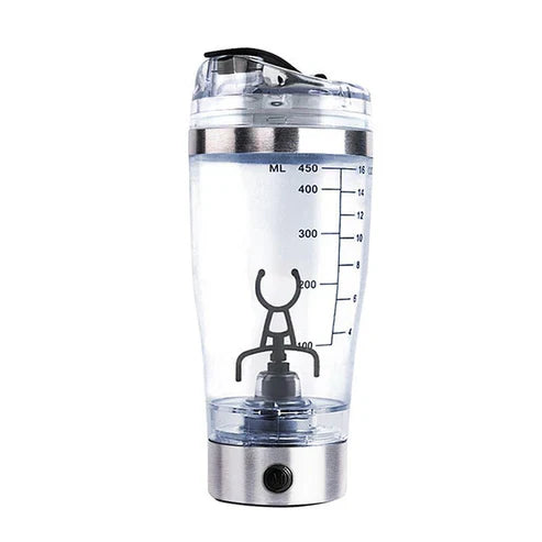 Electric Protein Shake Stirrer USB Shake Bottle Milk Coffee Blender.
