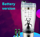 Electric Protein Shake Stirrer USB Shake Bottle Milk Coffee Blender.