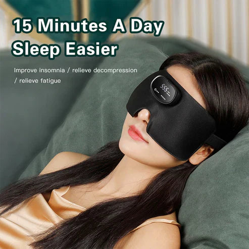 “Smart Eye Mask – Relaxing Sleep Aid”